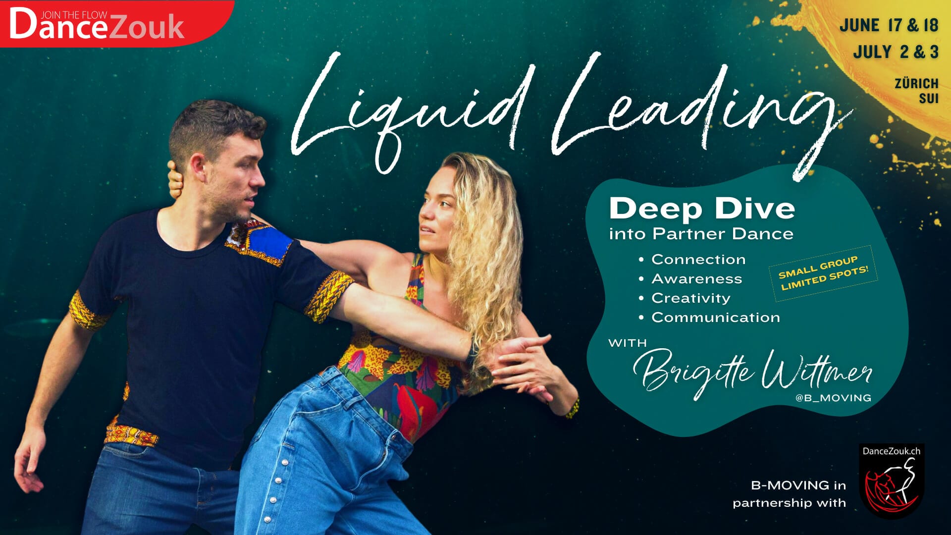 Liquid Leading Deep Dive 1 "First Dive" DanceZouk