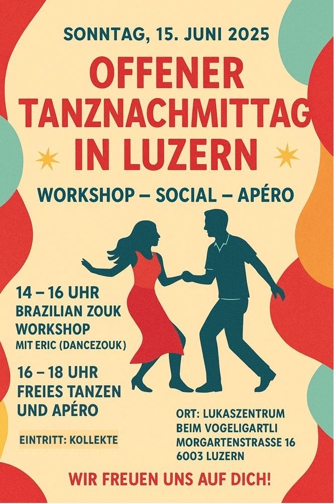 Offener Tanznachmittag - Zouk in Luzern - 2025 9 cfc0a44e 13b0 468e bd19 73a9bcc29caa